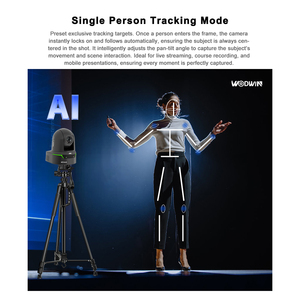 อัลตร้า HD 4K 25X 60FPS ออปติคอลซูม12G SDI POE IP PTZ กล้องติดตามท่าทางสำหรับระบบการประชุมสด - Product Image 4