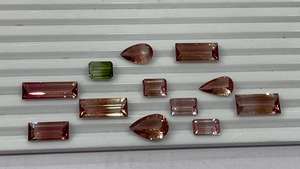 พลอยธรรมชาติทำด้วยมือผลิตภัณฑ์จำนวนมากชนิดสองสีทัวร์มาลีนแตงโมทัวร์มาลีน - Product Image 6