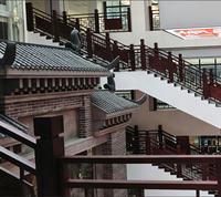 Nouvelle balustrade de balcon en fer forgé de style chinois et clôture de cour extérieure, clôture de protection domestique pour jardin et mur