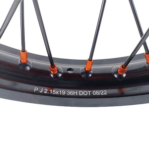 Ensemble complet de roues en alliage d'aluminium CNC, moyeu, jante avant et arrière 21 19 18 pouces pour <span class=keywords><strong>GasGas</strong></span> MC XC 2018 <span class=keywords><strong>2023</strong></span> Motocross Dirt Bike <span class=keywords><strong>Enduro</strong></span> - Product Image 5