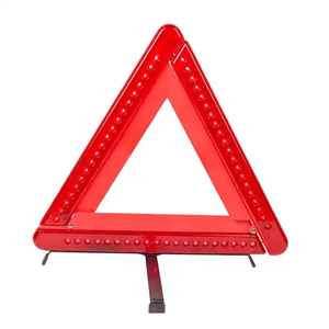 하이 퀄리티 휴대용 자동차 비상 도구 삼각형 <span class=keywords><strong>LED</strong></span> 경고 표시 교통 안전 제품 - Product Image 4