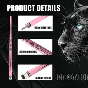 ไม้คิว3142พูลสำหรับบิลเลียด, ไม้คิวเมเปิ้ลสีชมพู12.5/11.8/10.8มม. - Product Image 2