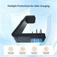 Chargeur sans fil magnétique 36W 5 en 1, chargeur de bureau, station de charge sans fil multifonctionnelle avec sortie TYPE-C et USB