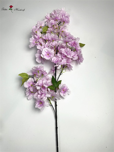 QSLH Ti46 Cành Hoa Anh Đào Mới 2022 Hoa Anh Đào Cây Hoa Anh Đào Nhân Tạo Trang Trí Đám Cưới - Product Image 5