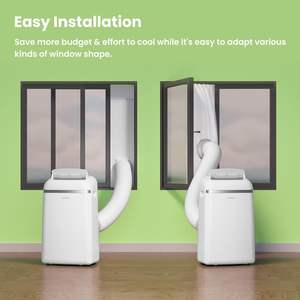 <span class=keywords><strong>Midea</strong></span> A +++ Acondicionadores de <span class=keywords><strong>aire</strong></span> portátiles 10000btu de Mini enfriador <span class=keywords><strong>Aire</strong></span> <span class=keywords><strong>acondicionado</strong></span> 220V R290 Color blanco Eco 1.5hp <span class=keywords><strong>Aire</strong></span> <span class=keywords><strong>acondicionado</strong></span> móvil - Product Image 2