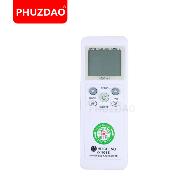 Global Best-selling HUICHENG K-1038E Factory Stock 1000in1 Multifunctional Intelligent air Conditioning Remote Control