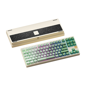 Weikav Lucky 80 Keyboard mekanis aluminium, Keyboard tri-mode BT/2.4G/kabel proses elektroforesis struktur Gasket melalui/QMK - Product Image 1