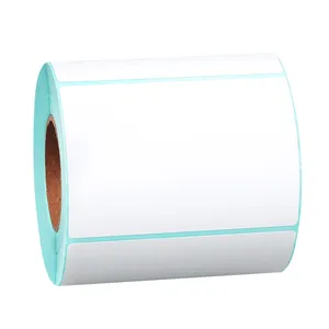 Lll 90X50Mm 600 Vellen Hot Sale Aangepaste Grootte Thermische Etiketpapier Rol Voor Barcode Logistiek Verzending