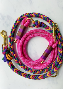 Accessoires pour animaux de compagnie marque privée <span class=keywords><strong>bravecto</strong></span> colliers de chien Paracord corde d'escalade laisse de chien mixte avec mousqueton - Product Image 4