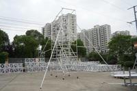 Fabricant professionnel de l'industrie de la construction, échafaudage modulaire en aluminium en forme de H mobile, capacité de charge de 1000 kg