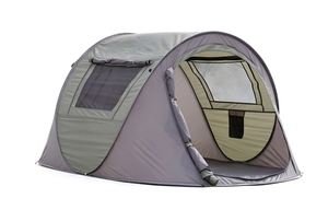 Carpa Portátil para 2 Personas, Resistente al Viento, con Ventana de Malla, para Acampar al Aire Libre - Product Image 3
