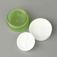 5g 8g 10g 15g 30g 50g Pot de crème cosmétique en plastique PETG givré vide pour les yeux