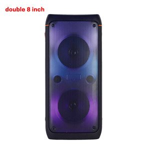 Placa de luz led amplificada <span class=keywords><strong>para</strong></span> caixa de som 500 rms, altavoz de fiesta con carrito de 10 pulgadas, tamaño personalizado - Product Image 2