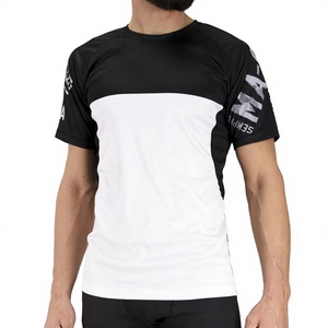 เสื้อรัดกล้ามเนื้อสำหรับ MMA ยิวยิตสู BJJ แบบขายส่ง เสื้อกีฬาซับลิเมชั่นสั่งทำพิเศษ แห้งเร็ว ยืดหยุ่น เหมาะสำหรับการฝึกซ้อม - Product Image 1