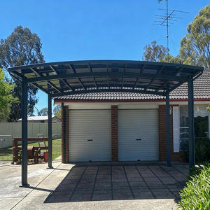 Tentes de stationnement populaires, auvent double garage, couverture en aluminium, abri de voiture, garage, <span class=keywords><strong>carport</strong></span> - Product Image 1