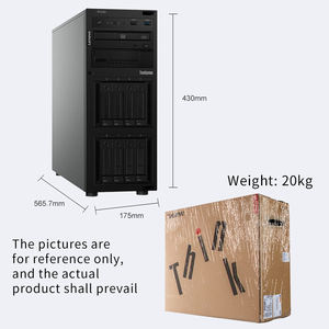 Serveur informatique de bureau ThinkSystem ST258 V2 Tower AI d'occasion pour les entreprises, logiciel <span class=keywords><strong>ERP</strong></span>, stockage, serveurs de bureau Intel Xeon - Product Image 3