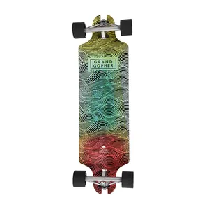 Skateboard Long Dance Board Maple Decks Dancing Longboard With Free Accessories