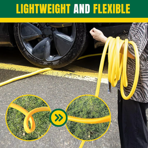 Tuyau d'arrosage de jardin <span class=keywords><strong>flexible</strong></span> en PVC haute pression jaune <span class=keywords><strong>1</strong></span>/<span class=keywords><strong>2</strong></span>'' 3/4'' avec dévidoir en plastique pour l'irrigation domestique et le jardinage - Product Image 5