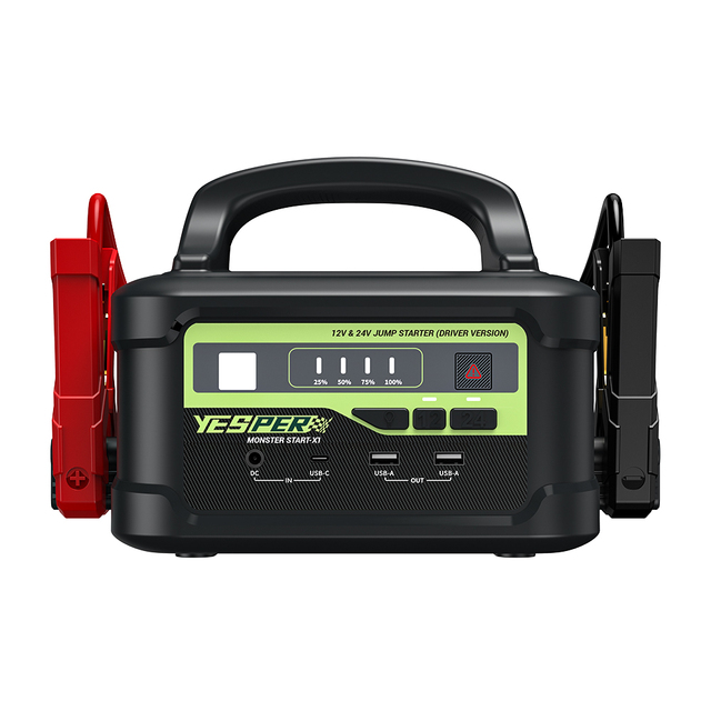 Yesper X1 Model 12V 24V Jump Pack Lithium Battery Deep Cycle 58800mAh Truck Jumpstarter Battery Booster for Truck