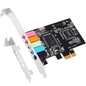 <span class=keywords><strong>Carte</strong></span> <span class=keywords><strong>son</strong></span> <span class=keywords><strong>interne</strong></span> PCIe 5.1 avec ports audio et microphone 3,5 mm - Product Image 4