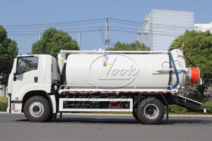 High Suction Power Heavy-Duty Septic Tank Vacuum Truck Sewage Drainage Truck Sewer Cleaning Jet Vacuum Suction Septic Tank Truck - Product Image 2