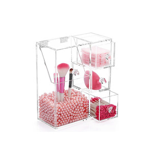 La derniè<span class=keywords><strong>re</strong></span> boîte de rangement en acrylique pour pinceaux de maquillage - Product Image 5