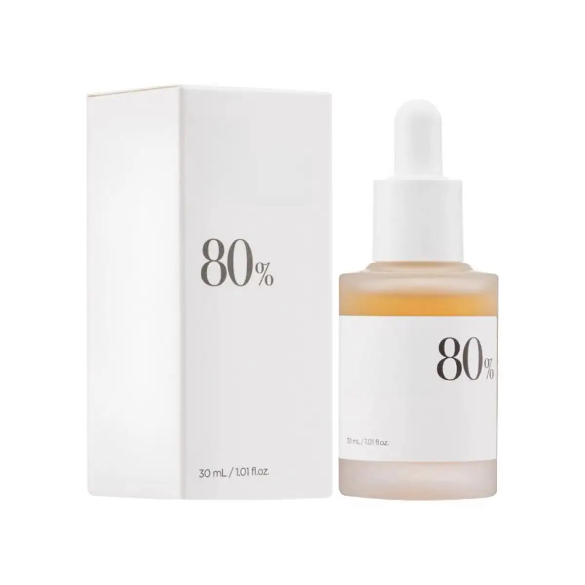 Anuu Heartleaf 80% Soro calmante calmante para a pele Ampola Coreia hidratante profunda vegana 30ml Soro Facial