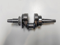 13310-ZDJ-000 Vilebrequin conique pour GXR120 GXR120U GXR120RT, Pièces de rechange pour compacteur à piston, Pièces de rechange pour engins de construction