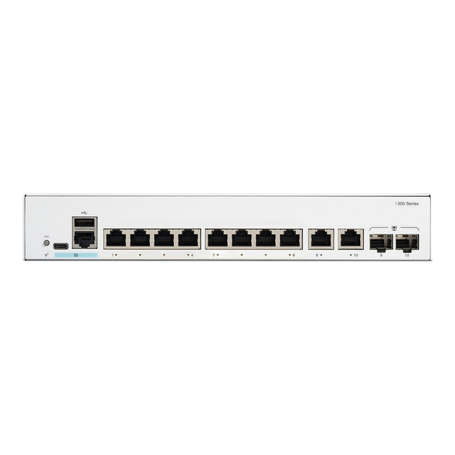 Original New Clean Ciscos C1300-8FP-2G Cata lyst 1300 8-port GE, Full PoE, 2x1G Combo.