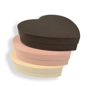 Chất Lượng Cao Phẳng Tùy Chỉnh Hình Trái Tim Sang Trọng Logo Đám Cưới Giáng Sinh Hộp Quà Tặng Bán Buôn Thời Trang Bao Bì Các Tông Giảm Giá - Product Image 6