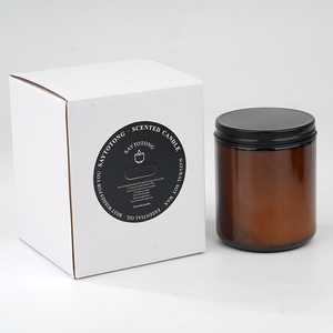 Sweet Water Decor Cozy Rustic Soy Wax <strong>Candles</strong> Fall Warm Spice <strong>Citrus</strong> Scent Eco Friendly Holiday Home Decor 40 Hours Burn Time - Product Image 3