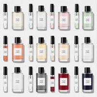 Ensemble d'échantillons de parfum floral personnalisable de haute qualité, flacon vaporisateur miniature portable de 5 ml, parfum unisexe longue durée, eau de toilette
