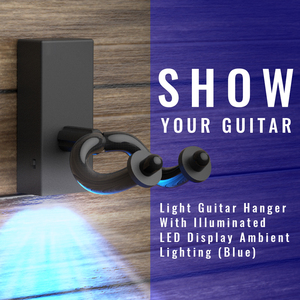 나오미 3PCS LED 기타 행거 홀더 후크 벽 마운트 전기 어쿠스틱 기타 문자열 기타 픽업 스탠드 - Product Image 3