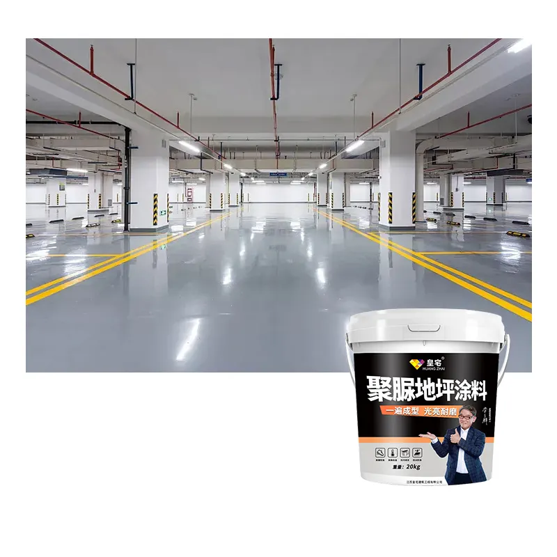 Huishoudelijke Epoxyhars Vloerverf Zelfnivellerende Cement Vloer Renovatie Verf Slijtvast En Antislip Vloerverf