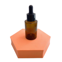 Botol Semprot Kaca Set Lengkap untuk Kemasan Minyak Rambut, Botol Serum Kaca Buram Custom dengan Tutup dan Kuas Jiangsu