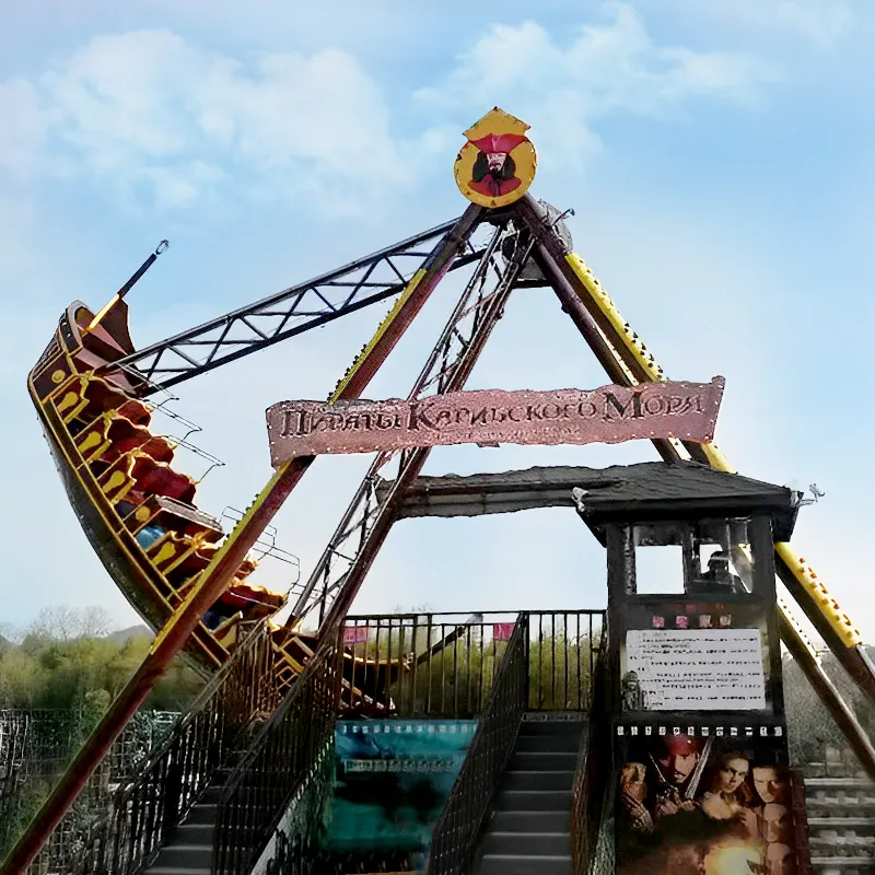 Amusement Theme Park Ausrüstung 40 Sitze Luxus fahrt Piraten schiff Spiele Piraten schiff Wikinger Schiff Schaukel Bootsfahrt Zum Verkauf