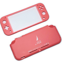 Coque supérieure et inférieure pour console de jeu Nintendo Switch Lite, plaque frontale et coque arrière