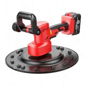 Machine à plâtrer électrique au lithium à dos pour le nivellement automatique et le polissage du mortier de ciment pour murs et sols - Product Image 1