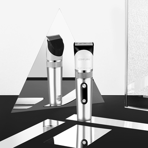 CONFU Ensemble de tondeuses à cheveux professionnelles sans fil pour hommes <span class=keywords><strong>tondeuse</strong></span> à cheveux sans fil avec lame en céramique et écran LCD, longue utilisation, vente en gros - Product Image 3