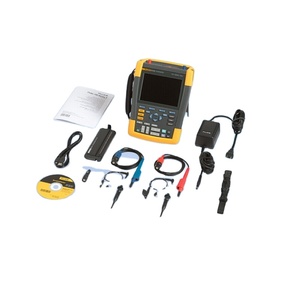 ออสซิลโลสโคปแบบพกพา FLUKE-190-102S แบบสอง/สี่ช่องสัญญาณ พร้อมอัตราการสุ่มตัวอย่าง 625Ms/s-5GS/s ขนาด 265x192x70 มม. - Product Image 1