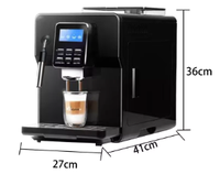 Machine à café expresso commerciale de haute qualité en acier inoxydable 19 bars, petite machine à café professionnelle entièrement automatique, pour la maison