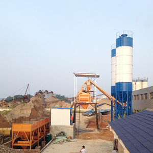 Hoogwaardige kant-en-klare betoncentrale met productielijn, pomp, motor, PLC te koop - Product Image 1