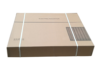 Calentador de Ambiente de Cerámica y Aluminio de 2000 W, Blanco, de Pared, con Calefacción por Inercia, Temporizador Digital Programable, Pantalla LCD Negra, Botón Táctil