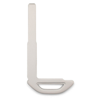 Llave de Emergencia para Auto, Inserto de Llave Mecánica Pequeña e Inteligente para Llave de Tarjeta Inteligente