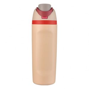 Botella de Agua Deportiva de Acero Inoxidable de 19 oz, Ecológica, Aislada, Portátil, con Asa, para Frutas y Actividades al Aire Libre - Product Image 1