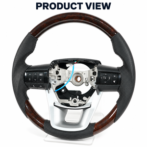 Volant de direction aspect bois 2015-2022 pour Toyota Hilux – Remplacement personnalisé pour ateliers et achats en gros - Product Image 5