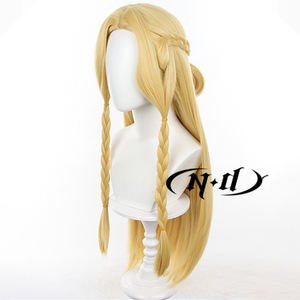 Perruque synthétique cosplay ND Marcille <span class=keywords><strong>Donato</strong></span>, bonnet en filet rose réglable résistant à la chaleur, densité 130%, Halloween, Comic Con, Coser - Product Image 5