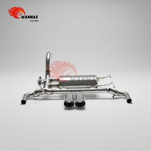 Système d'échappement Valvetronic à double sortie parfaitement personnalisé pour Fiat <span class=keywords><strong>Abarth</strong></span> 500 2018 - Product Image 3
