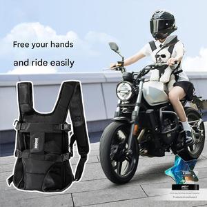 <span class=keywords><strong>Zaino</strong></span> a doppia spalla per cani da compagnia di piccole e medie dimensioni per il trasporto all'esterno, borsa per animali sul petto per il ciclismo - Product Image 1
