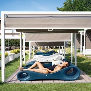 Chaise longue moderne en FRP pour piscine et hôtel, chaise longue <span class=keywords><strong>de</strong></span> jardin en fibre <span class=keywords><strong>de</strong></span> verre, chaise longue <span class=keywords><strong>de</strong></span> <span class=keywords><strong>spa</strong></span> - Product Image 4